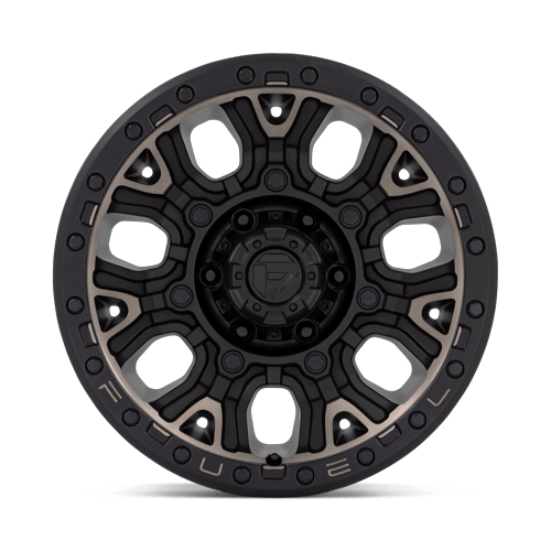 Fuel Off-Road D824 17X9 Matte Black W/ Double Dark Tint 6x120 +1mm