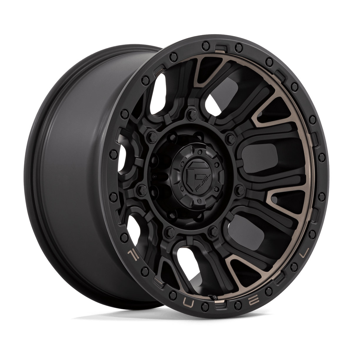 Fuel Off-Road D824 20X10 Matte Black W/ Double Dark Tint 8x180 -18mm