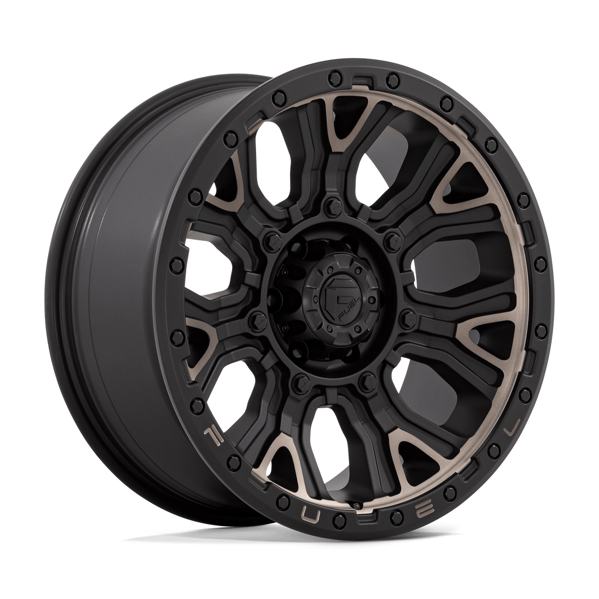 Fuel Off-Road D824 20X9 Matte Black W/ Double Dark Tint 6x135 +1mm