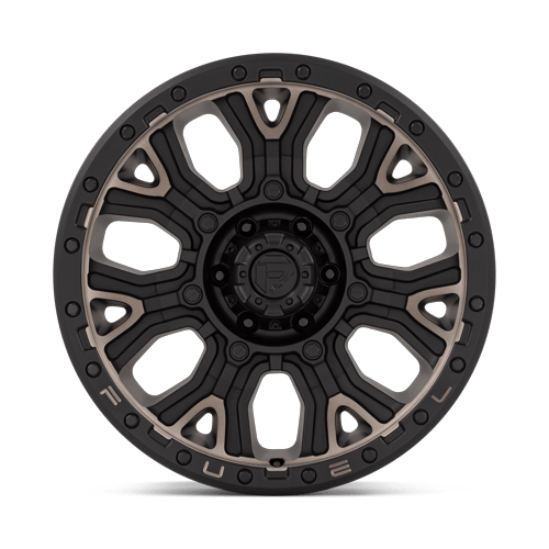 Fuel Off-Road D824 20X9 Matte Black W/ Double Dark Tint 6x135 +1mm