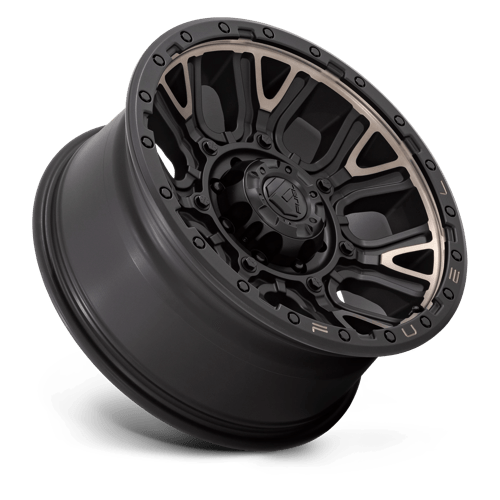 Fuel Off-Road D824 20X9 Matte Black W/ Double Dark Tint 8x165.1 +1mm