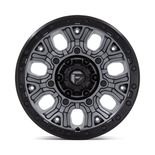 Fuel Off-Road D825 17X9 Matte Gunmetal W/ Black Ring 6x139.7 +1mm