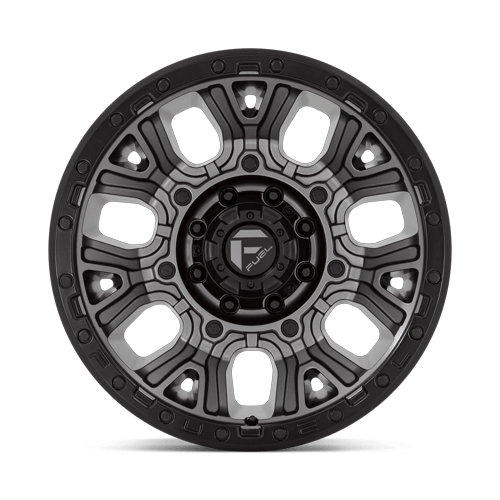 Fuel Off-Road D825 20X10 Matte Gunmetal W/ Black Ring 8x165.1 -18mm