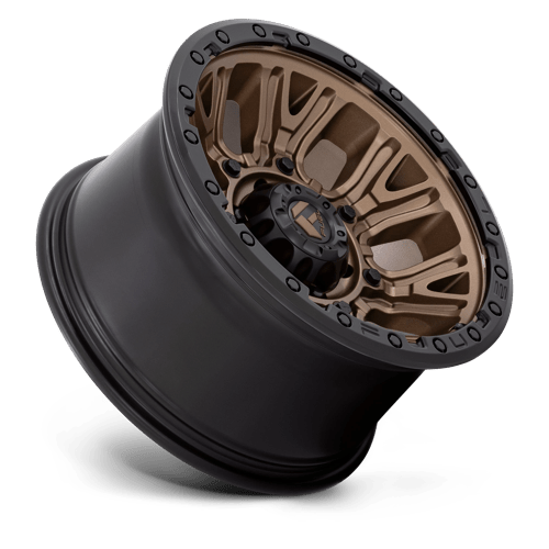 Fuel Off-Road Aluminum Wheels 20X10 Traction D826 Matte Bronze W/ Black Ring