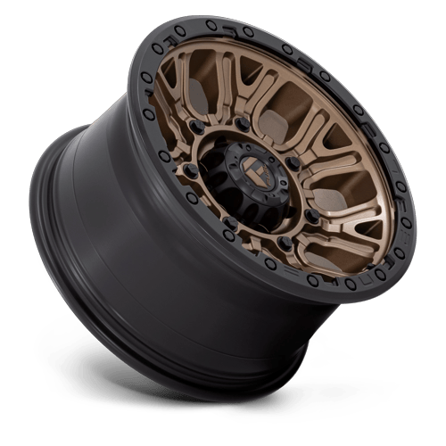 Fuel Off-Road Aluminum Wheels 17X9 Traction D826 Matte Bronze W/ Black Ring