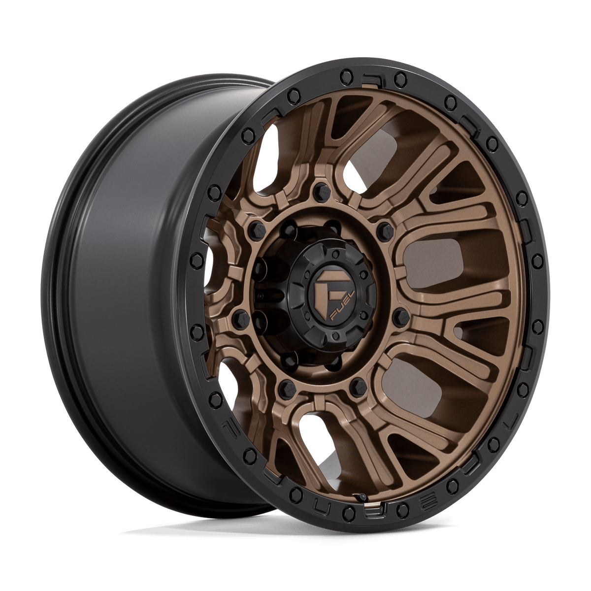Fuel Off-Road D826 20X10 Matte Bronze W/ Black Ring 8x180 -18mm
