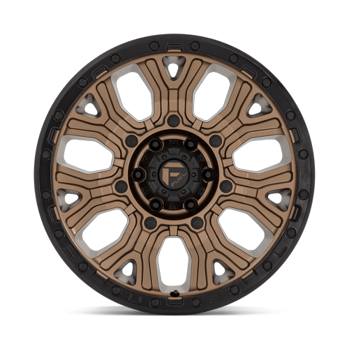 Fuel Off-Road D826 20X9 Matte Bronze W/ Black Ring 6x135 +1mm