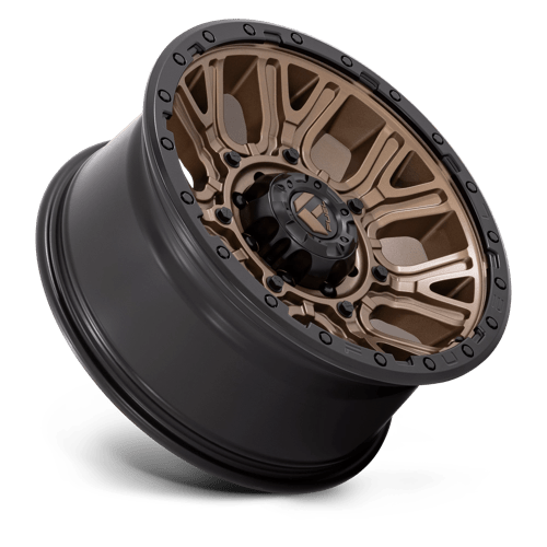 Fuel Off-Road Aluminum Wheels 20X9 Traction D826 Matte Bronze W/ Black Ring