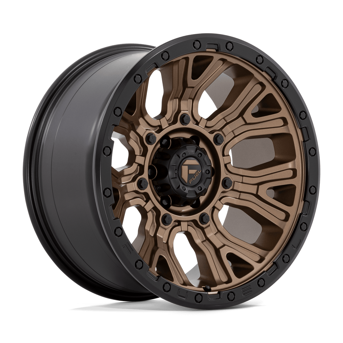 Fuel Off-Road D826 20X10 Matte Bronze W/ Black Ring 6x139.7 -18mm