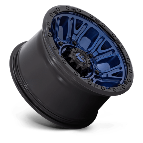 Fuel Off-Road D827 20X10 Dark Blue W/ Black Ring 5x127 -18mm