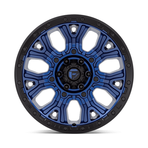 Fuel Off-Road D827 20X10 Dark Blue W/ Black Ring 6x135 -18mm