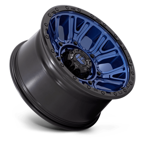 Fuel Off-Road D827 20X10 Dark Blue W/ Black Ring 8x165.1 -18mm