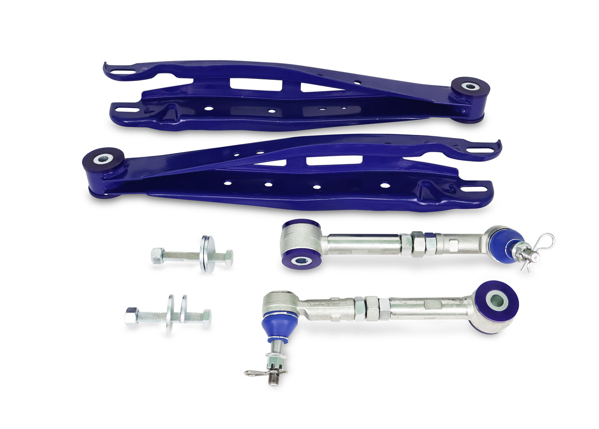 SuperPro - Camber Adjustable Rear Lower Control Arm & HD Adjustable Toe Arm Set - TRC0015
