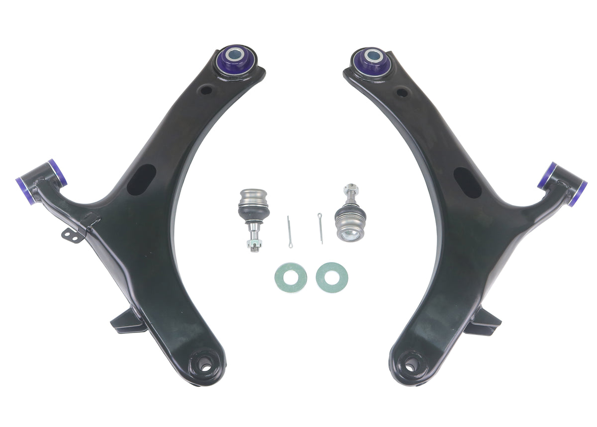 SuperPro - Front Lower Control Arm Set w/ Bushings - TRC1058