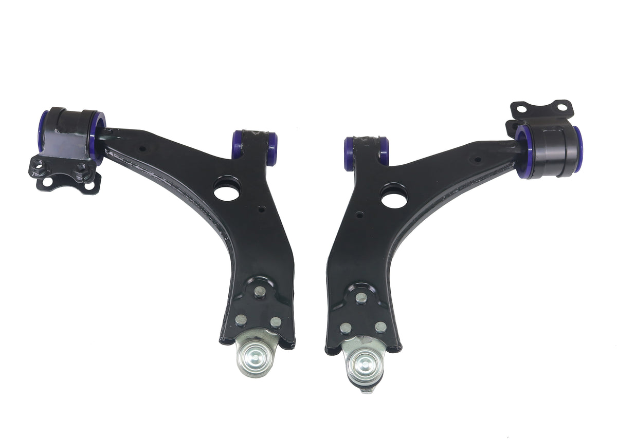 SuperPro - Front Lower Control Arm Set w/ Bushings (18mm Ball Joint) - TRC1135