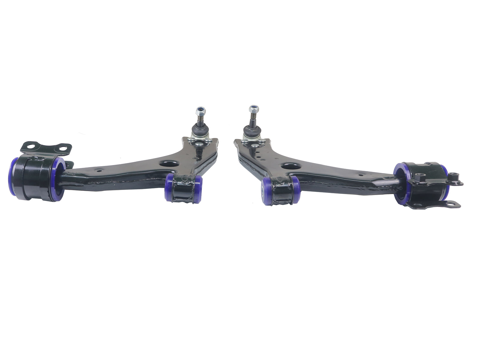 SuperPro - Front Lower Control Arm Set w/ Bushings (18mm Ball Joint) - TRC1135