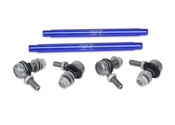 SuperPro - Front Sway Bar Link Kit - Heavy Duty Adjustable (320mm-365mm Length, 12mm Studs) - TRC12265
