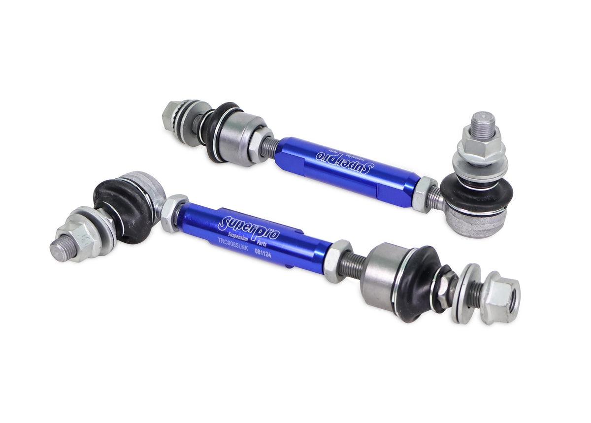 SuperPro - Rear Sway Bar Link Kit - Heavy Duty Adjustable - TRC1285V