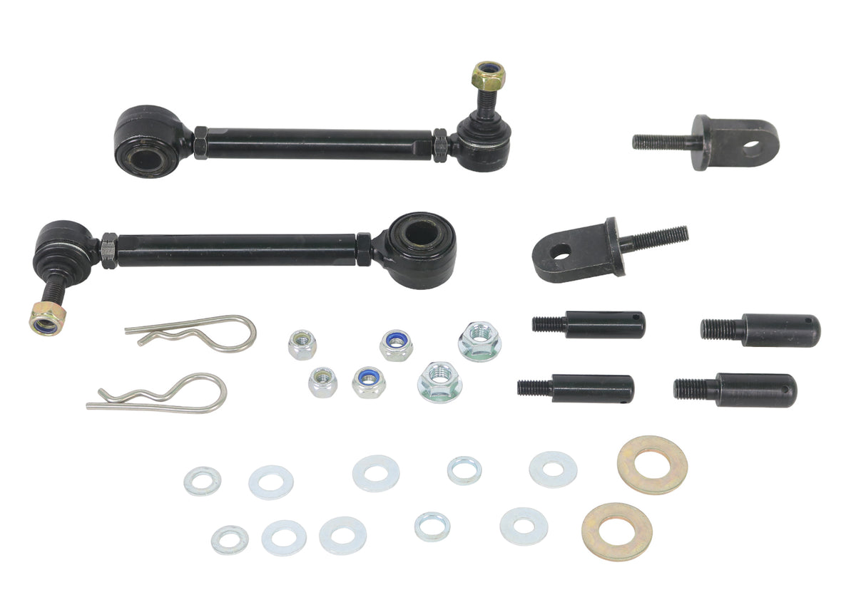 SuperPro - Extended Heavy Duty Quick Disconnect Front Sway Bar Link Set - TRC4315