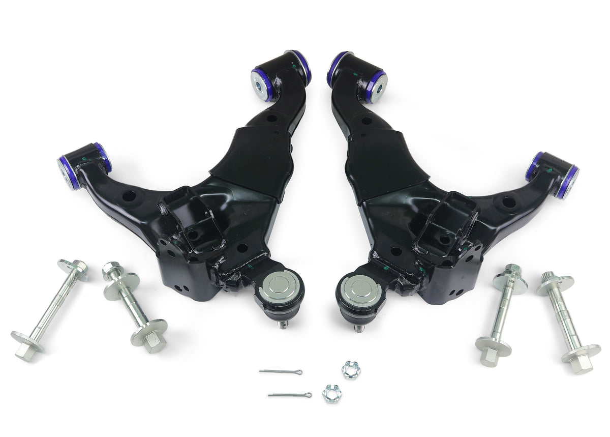 SuperPro - KDSS Front Lower Control Arm Set - Camber Adjustable - TRC493