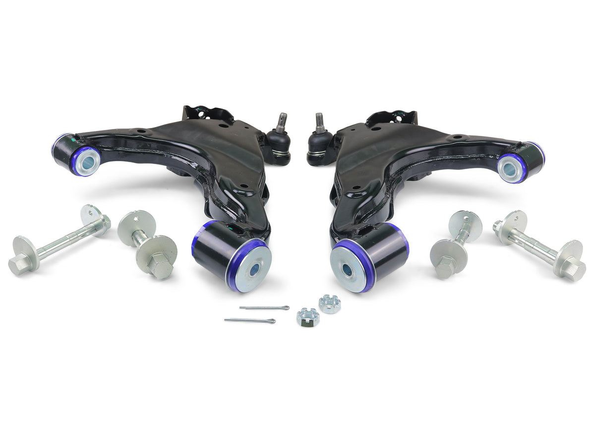 SuperPro - KDSS Front Lower Control Arm Set - Camber Adjustable - TRC493