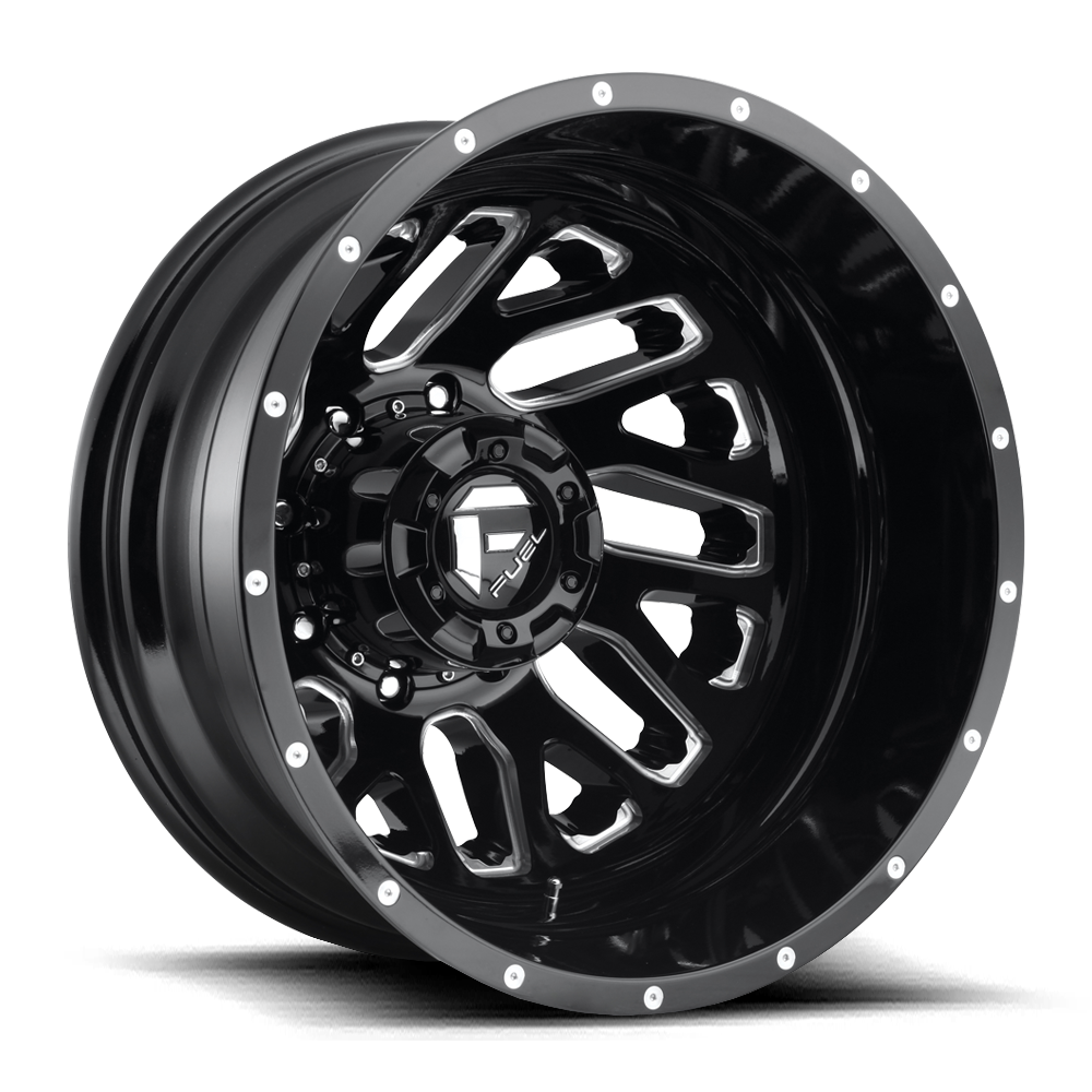 Fuel Off-Road D581 20X8.25 Gloss Black Milled 8x210 -195mm