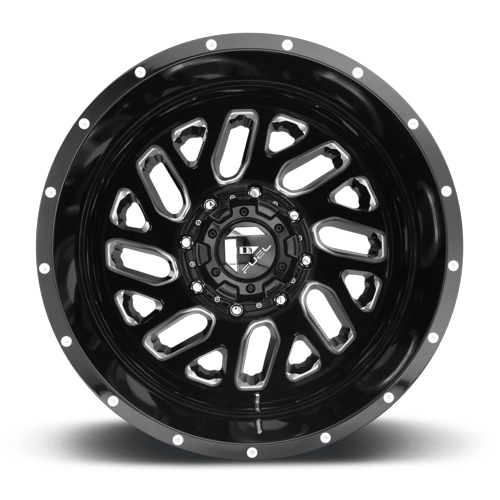 Fuel Off-Road D581 22X8.25 Gloss Black Milled 8x210 -221mm
