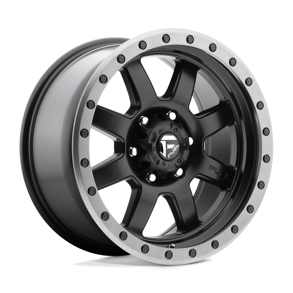 Fuel Off-Road Aluminum Wheels 17X8.5 Trophy D551 Matte Black Gunmetal Ring