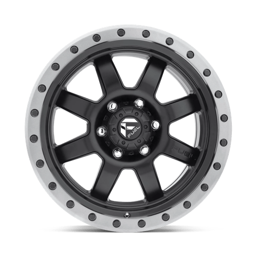 Fuel Off-Road Aluminum Wheels 17X8.5 Trophy D551 Matte Black Gunmetal Ring