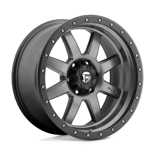 Fuel Off-Road Aluminum Wheels 18X10 Trophy D552 Matte Gunmetal Black Bead Ring