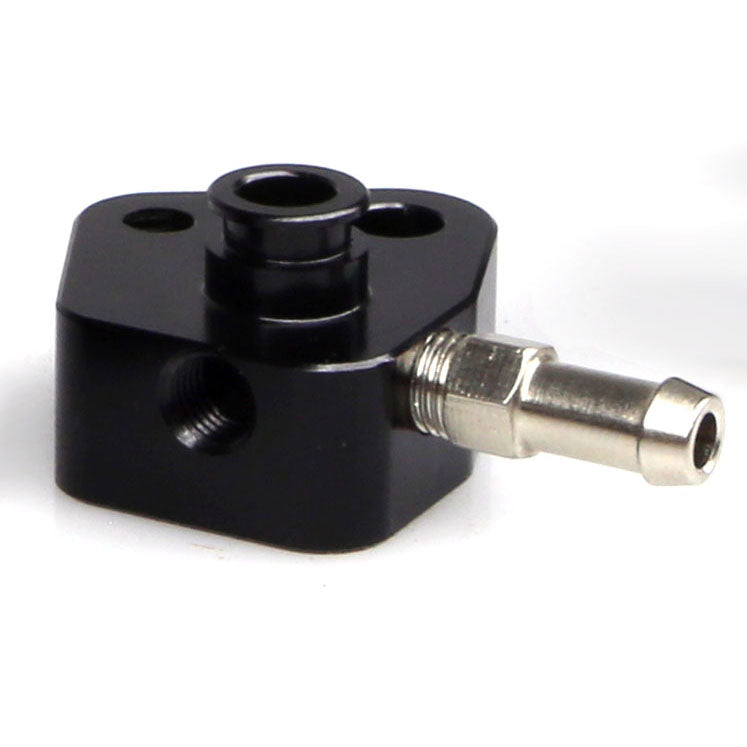 Clearance - Turbosmart Boost Reference Adapter Ford 09+ Fiesta Ecoboost - Black - TS-0720-1003