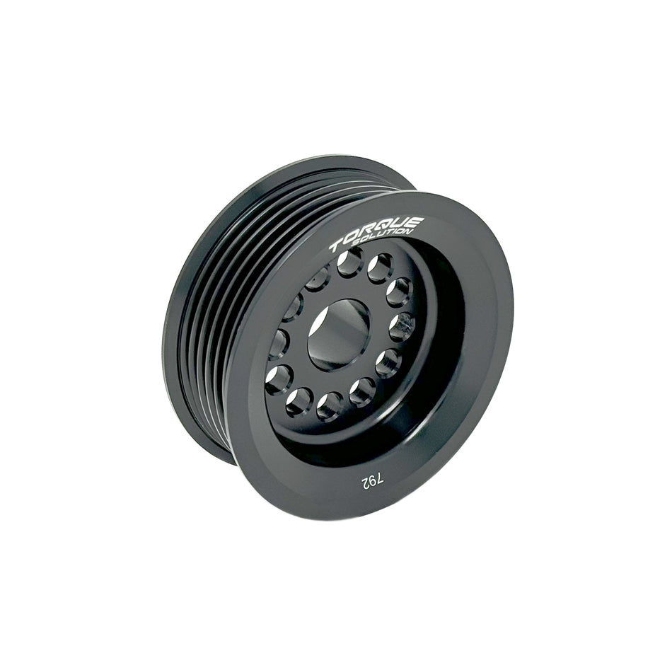 Torque Solution Under-Drive Alternator Pulley: Mitsubishi EVO 4/5/6/7/8/9 - TS-EV-792
