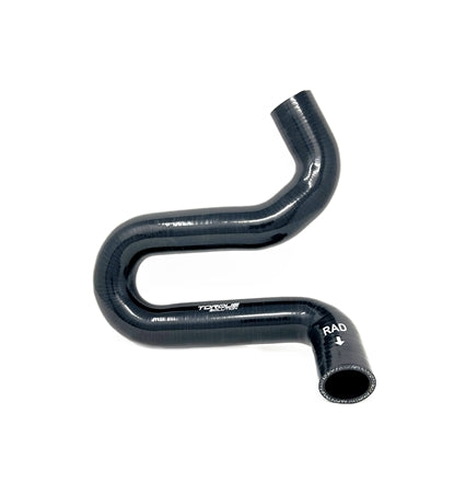 Torque Solution 2015+ Ford Mustang GT S550 Silicone Radiator Hose/ OEM Oil Cooler Delete - Black - TS-FM-750A for 2015-2023 F