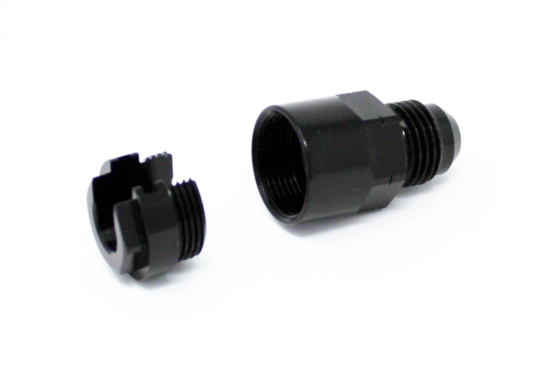 Torque Solution Push-On Quick Disconnect Adapter Fitting: 5/16IN SAE to -8AN Male Flare - TS-FTG-010