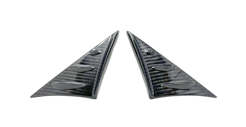Torque Solution 2020+ Toyota GR Supra MKV A90 / A91 Anti-Buffeting Wind Deflectors - TS-GR-693