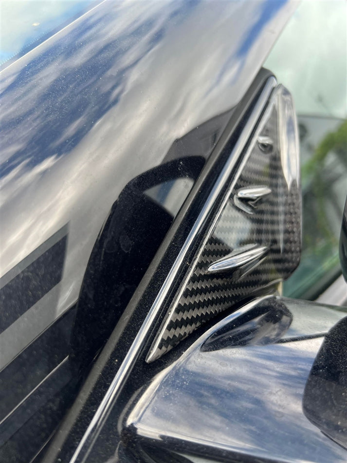 Torque Solution 2020+ Toyota GR Supra MKV A90 / A91 Anti-Buffeting Wind Deflectors - TS-GR-693