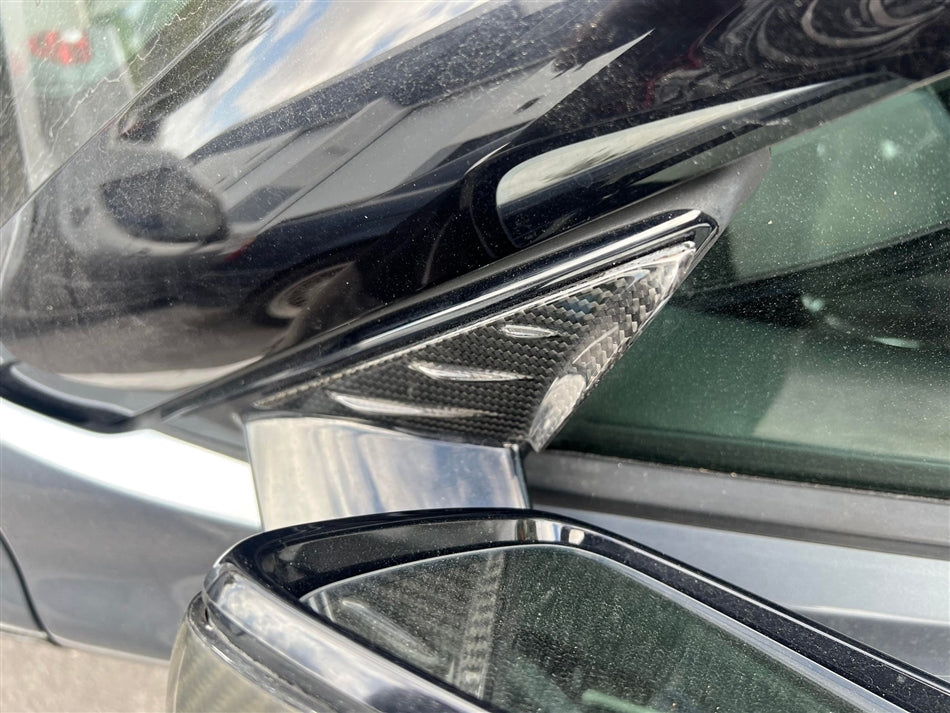 Torque Solution 2020+ Toyota GR Supra MKV A90 / A91 Anti-Buffeting Wind Deflectors - TS-GR-693