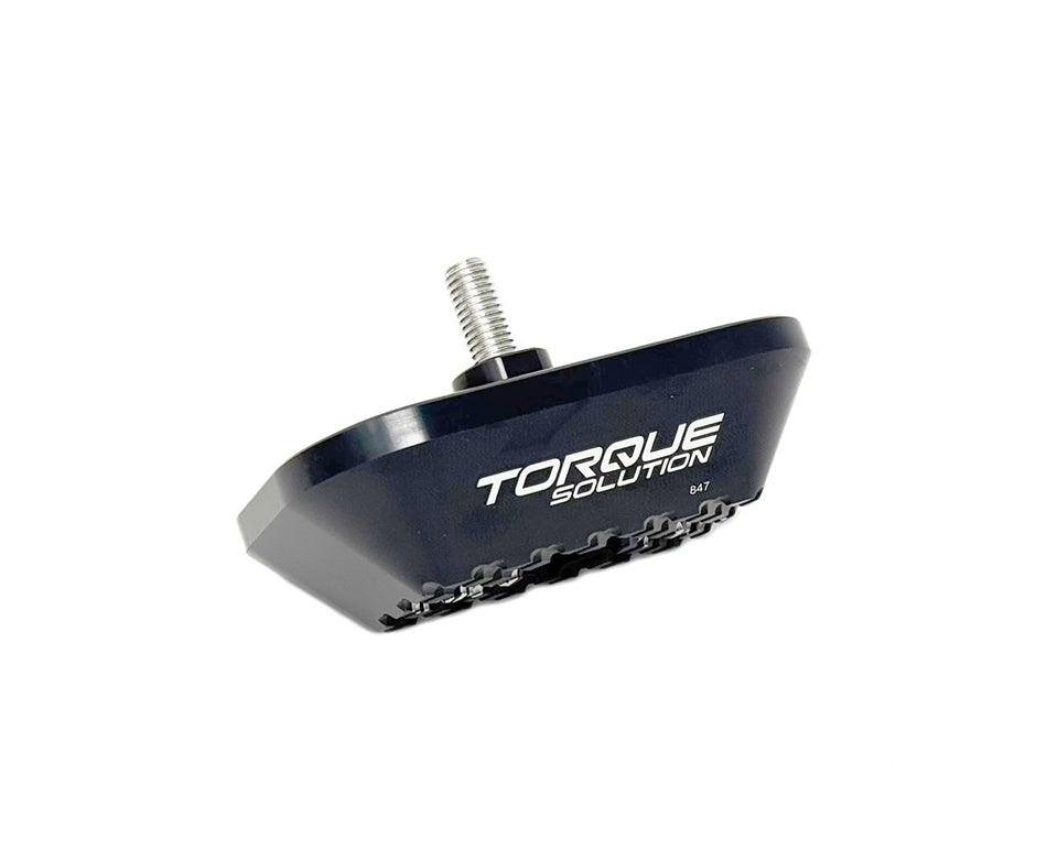 Torque Solution BMW E9X / 20+ Toyota GR Supra - Replacement Billet Jack Pad - Black - TS-GR-847BK