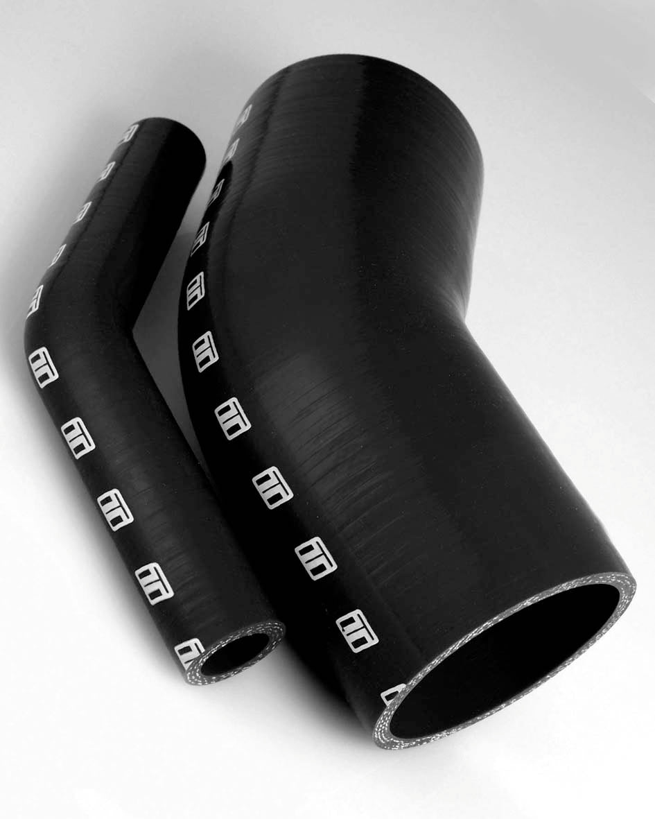 Turbosmart 45 Elbow 0.75 - Black Silicone Hose - TS-HE45075-BK