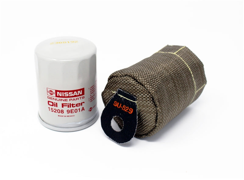 Torque Solution Thermal Oil Filter Blanket for Subaru EJ (Tall) / Nissan - TS-SU-529