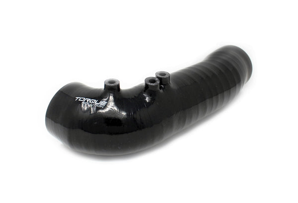 Torque Solution Turbo Inlet Hose Black (Non-Recirc): 02-07 Subaru WRX / 04-20 STI / 05-09 Legacy GT - TS-SU-565-NR for 2008-2
