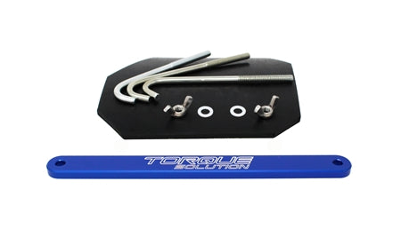 Torque Solution 02-07 Subaru WRX / 04-07 STi  Small Battery Tie Down - Blue - TS-SU-613BU