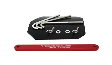 Torque Solution 02-07 Subaru WRX / 04-07 STi  Small Battery Tie Down - Red - TS-SU-613R