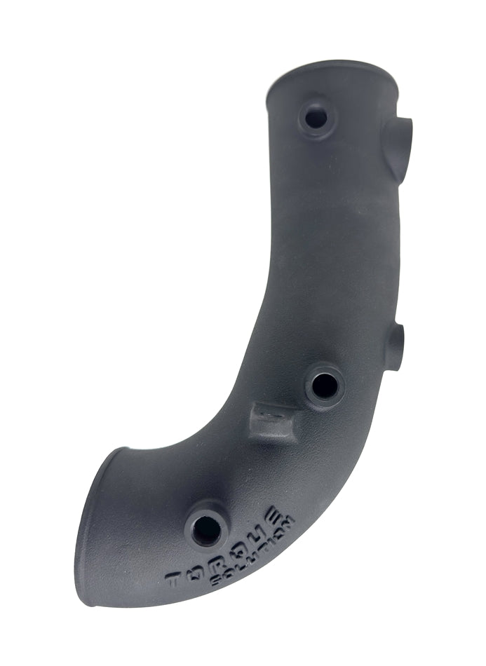 Torque Solution 02-07 Subaru WRX / 04-21 Subaru STI HD Cast Aluminum 3in Hard Turbo Inlet - TS-SU-881-3