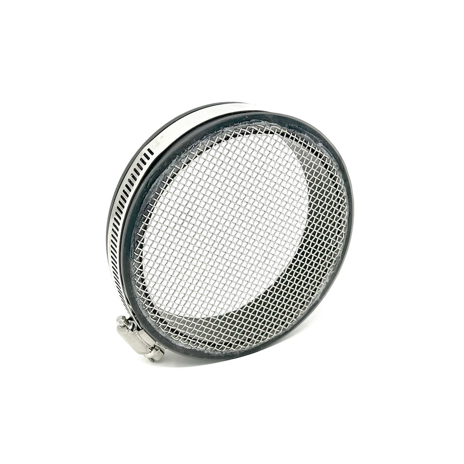 Torque Solution HD Turbo Screen Shield Wire Mesh Filter for 5in Inlet / Pipe - TS-TM-482-5