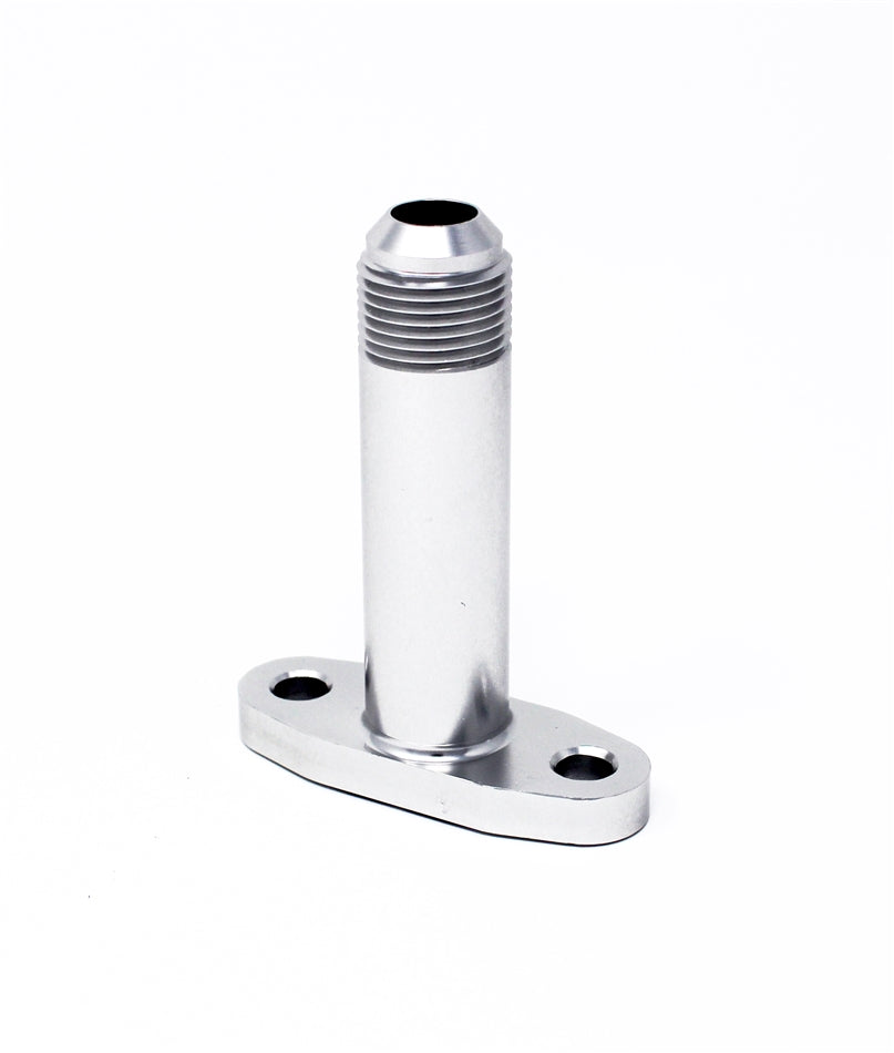 Torque Solution Extended Port Matched Oil Drain Flange: -10AN for T3/T4 PTE / Turbonetics - TS-UNI-588