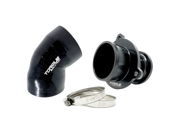 Torque Solution VW/Audi 2.0 TSI EA888.4 High Flow Turbo Muffler - TS-VW-725 for 2015-2021 Volkswagen GTI - front view