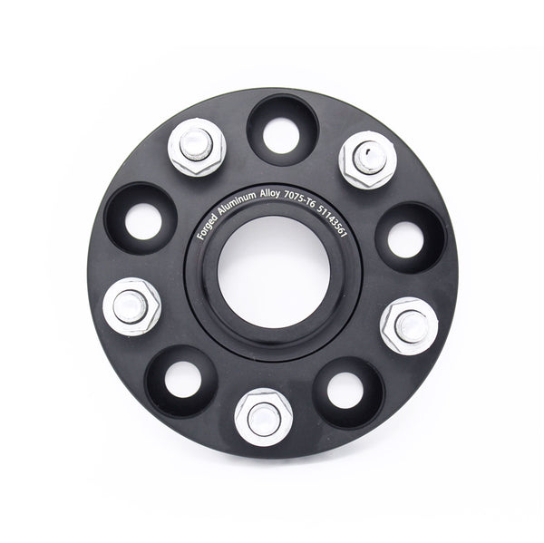 Torque Solution Forged Aluminum Wheel Spacer Subaru 56mm Hub 5x114.3 - 25mm - TS-WS-553 for 2008-2021 Subaru WRX STI - front 