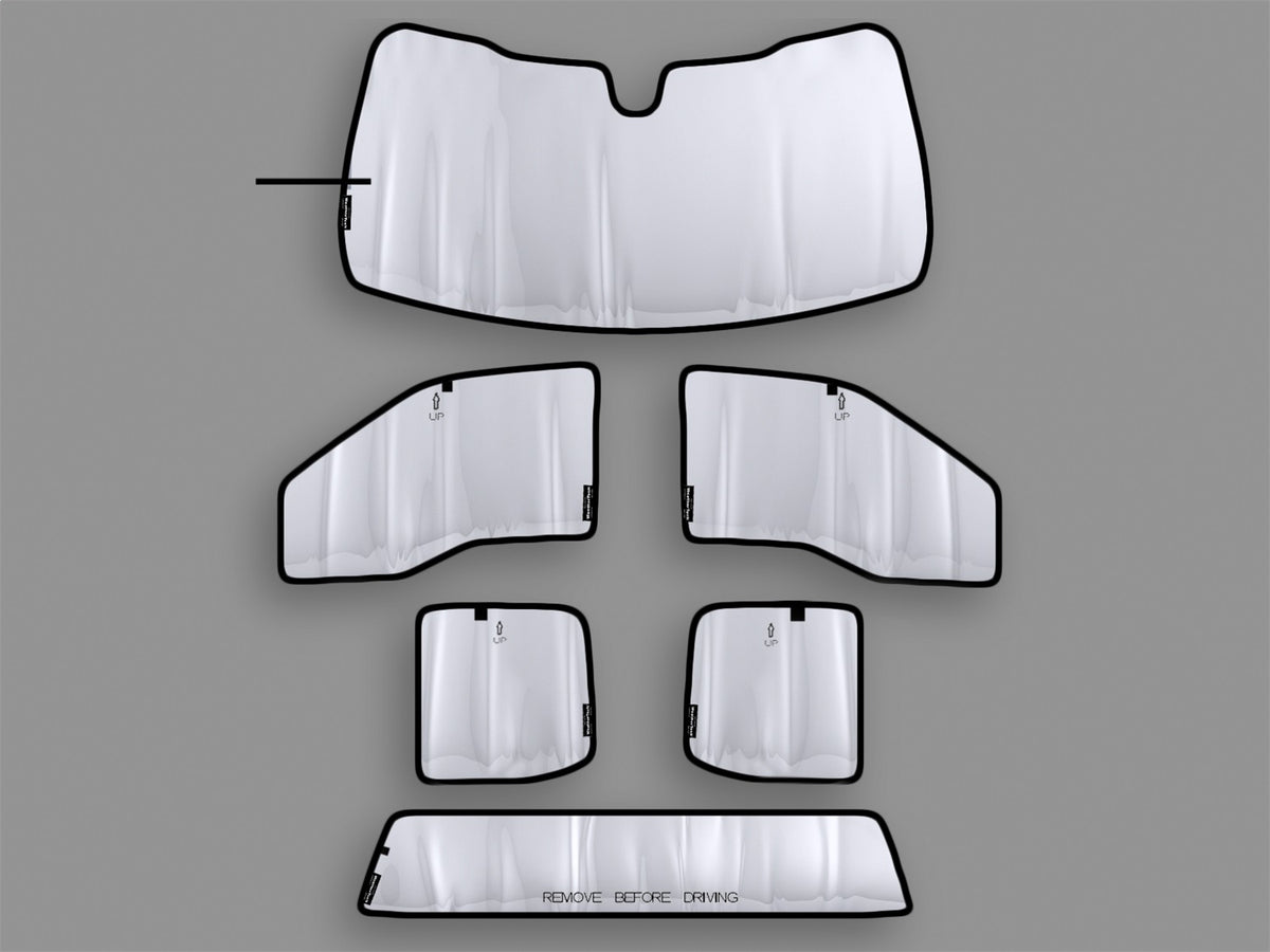 Weathertech - WeatherTech® SunShade Full Vehicle Kit - 6 pc. 15-18 Ford F-150 / 17-18 Ford F-250 / 17-18 Ford F-350 - TS