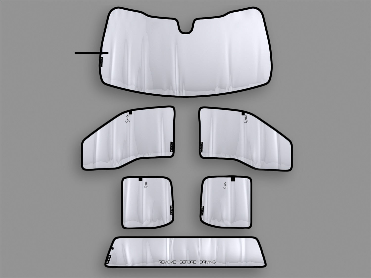 Weathertech - WeatherTech® SunShade Full Vehicle Kit 23-26 Kia Sportage - TS1419K1